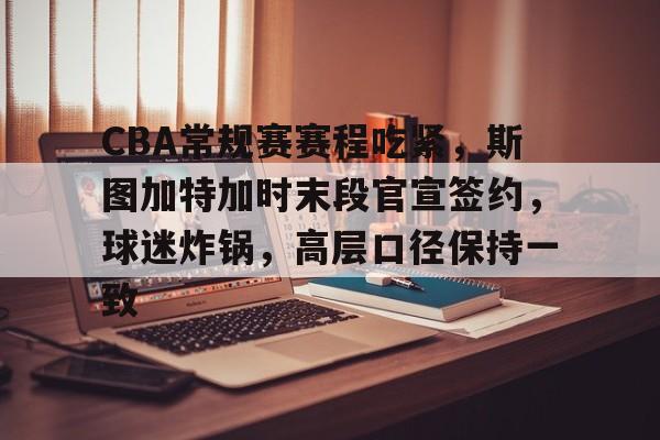 开云体育APP注册登录-CBA常规赛赛程吃紧,斯图加特加时末段官宣签约,球迷炸锅,高层口径保持一致的简单介绍